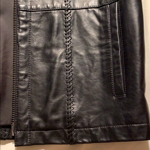 Men’s leather coat - Picture 6 of 8